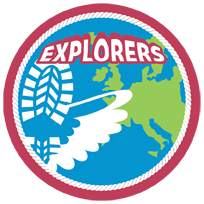 Logo van de Explorers