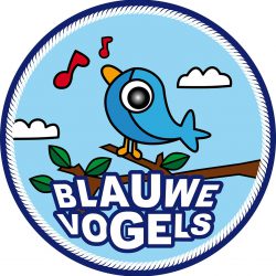 Logo van de Blauwe Vogels